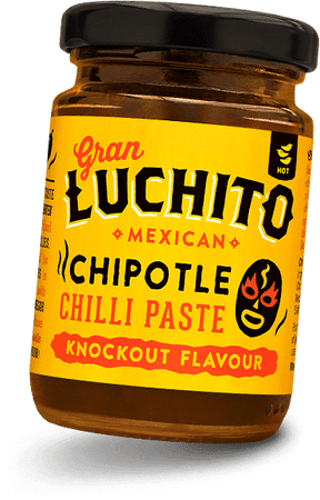 Gran Luchito Mexican Chipotle Chilli Paste with knockout flavour.