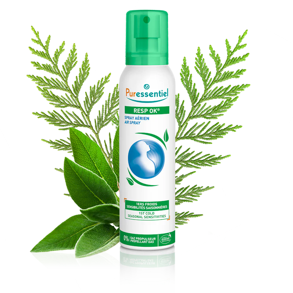 White aerosol bottle respiratory support air spray