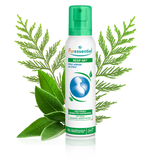 White aerosol bottle respiratory support air spray