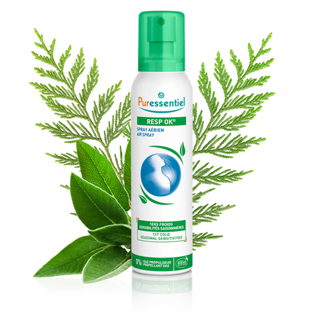 White aerosol bottle respiratory support air spray