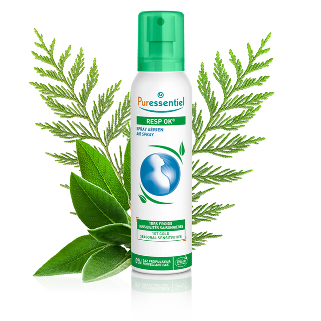 White aerosol bottle respiratory support air spray