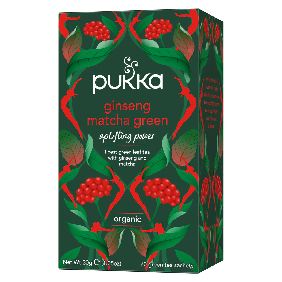 Pukka Ginseng Matcha Green - 20 teabags