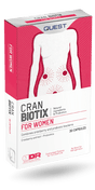 Quest CranBiotix for Women probiotic and cranberry extract 30 capsules supplement box.