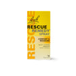 Bach Rescue Remedy 20ml spray box, vegan flower essence formula.