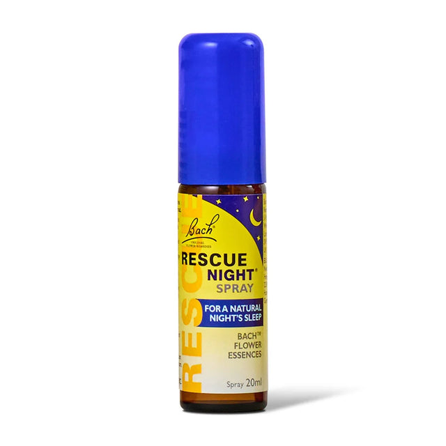 Bach Rescue Night 20ml spray for a natural night's sleep.