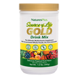 NaturesPlus Source of Life Gold Drink Mix 1.2 lbs multivitamin powder in delicious tropical fruit flavor.