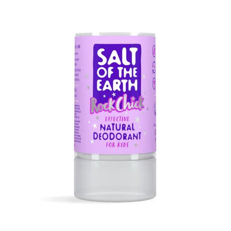 Salt of the Earth Rock Chick natural crystal deodorant for kids.