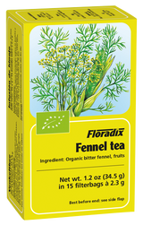 Salus Organic Fennel Tea (15 Teabags)
