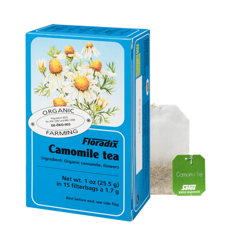 Salus Organic Camomile Herbal Tea Soothing Caffeine-Free Infusion – Tea Bags