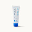 White tube of Sea Magik Mild Exfoliant featuring blue branding and a vibrant blue flip-top cap.