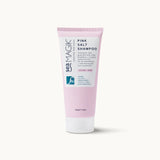 Light pink tube of Sea Magik Pink Salt Shampoo with a white label and white cap.
