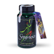 Seagreens Seaweed Food Capsules bottle with attached tag.