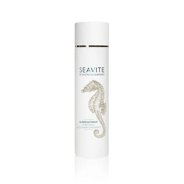 Seavite by Doctors Mulrooney Super Nutrient Purifying and Volumising Shampoo.