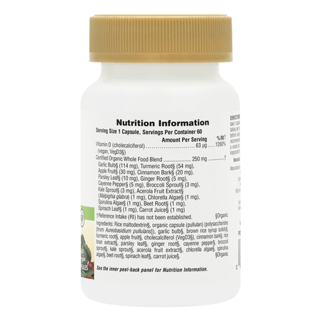 Nature's Plus Source of Life Garden Organic Vitamin D3 - 60 caps
