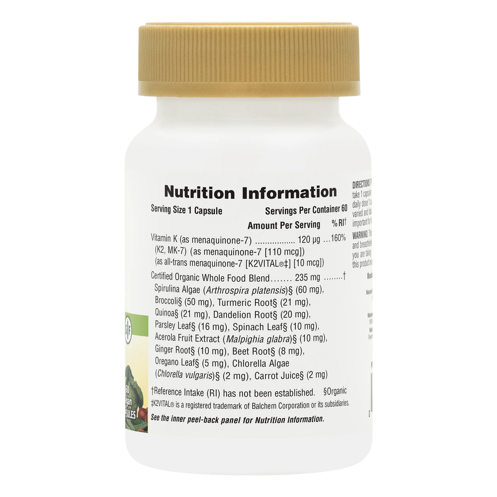 Front of NaturesPlus Hema-Plex Iron sustained release tablets bottle featuring 42 mg elemental iron with Vit C, B6, B12, and Zinc for total blood health.
