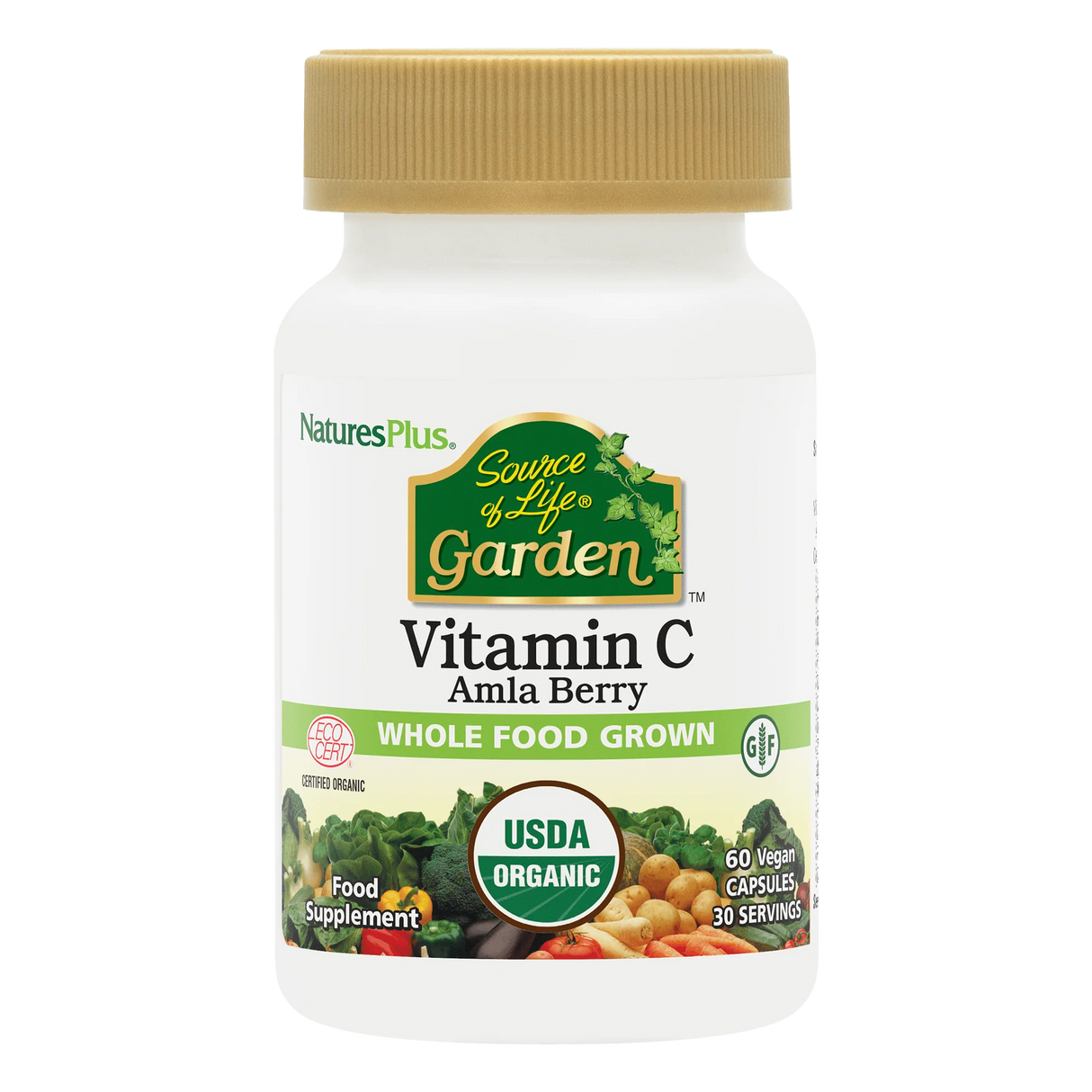Nature’s Plus Source of Life Garden Vitamin C 500mg - 60 caps