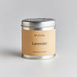 St. Eval Candle Co. Lavender scented tin candle, hand poured in Cornwall.