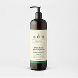Sukin Signature Hydrating Body Lotion (500ml) with sesame, rosehip, and jojoba oils.