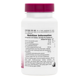 NaturesPlus Tri-Immune supplement facts label showing detailed nutritional information, including Vitamin C, Zinc, ARA-Larix, Olive leaf