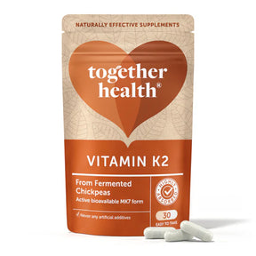 Vitamin K2 MK7 Plant-Based Fermented Chickpea – 60 Capsules