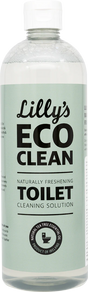 Lilly's Eco Clean naturally freshening toilet cleaning solution with tea tree.