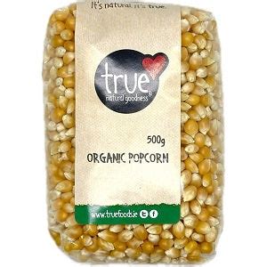 True Foods Organic Popcorn – 500g