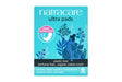 "Natracare Ultra Pads, Super Plus absorbency, 12 count, plastic-free, perfume-free with an organic cotton cover."