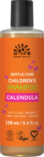 Urtekram Nordic Beauty Calendula Gentle Care Children's Shampoo, certified organic and 100% natural origin.