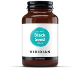 Viridian black seed capsules organic nigella sativa supplement