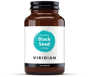 Viridian black seed capsules organic nigella sativa supplement
