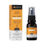 GoSome Vitamin D3 oral spray for immune health and bone strength 30ml bottle.