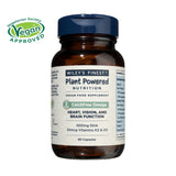 Wiley’s Finest Vegan Omega-3 60 softgels plant based EPA and DHA with Vitamin D3 and K2 for heart and brain health sustainable algal oil.