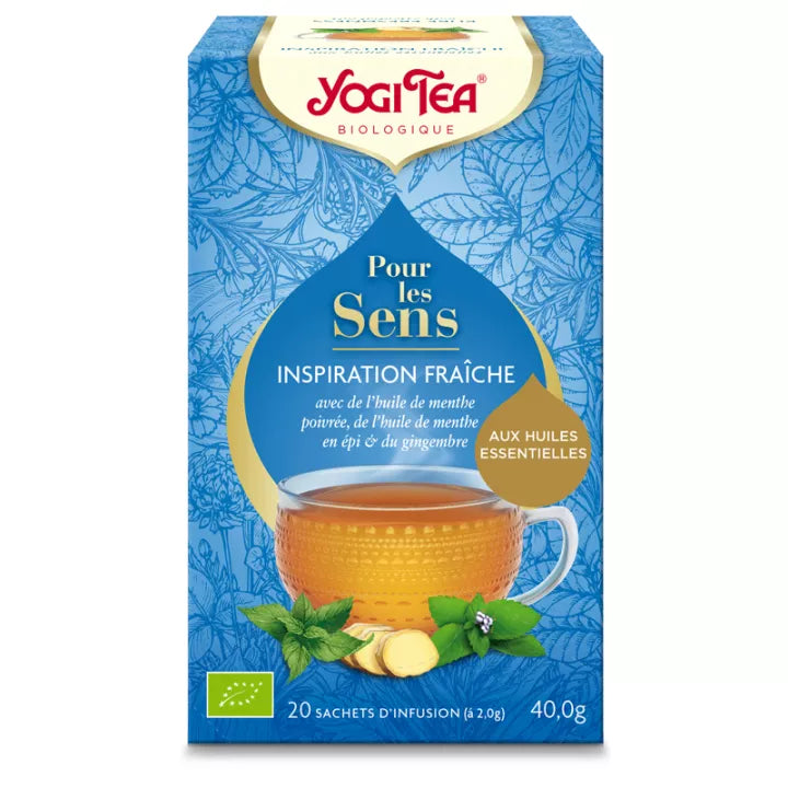 Yogi Tea Organic For the Senses Fresh Inspiration Teabags