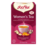 Yogi Tea Women's Tea packaging on a white background