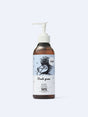 A front-view studio shot of YOPE Fresh Grass natural shampoo bottle.