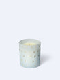 YOPE Verbena natural scented candle in a frosted glass jar.
