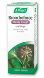 A.Vogel Bronchoforce chesty cough oral drops retail box featuring ivy and thyme.