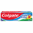 Colgate Triple Action Original Mint Toothpaste for cavity protection whiter teeth and long lasting fresh breath.
