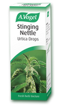A 50ml bottle of A.Vogel Stinging Nettle Urtica Drops, a fresh herb tincture made from Urtica dioica.