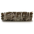 "A hand-tied sage and rosemary cleansing bundle, secured with natural cotton twine."