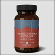 Terranova Chromium Cinnamon and Lipoic Acid Complex vegan capsules for blood sugar balance and metabolic support.