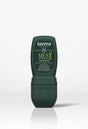 Lavera Men Sensitive Deo Roll-On, an aluminium-free deodorant with organic aloe vera and lemongrass, offering 48-hour protection.