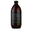 KIKI Health organic Aloe ferox juice 500ml for digestion, gut health, natural detox and bowel support with pure unfiltered aloe extract.