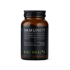KIKI Health immunity capsules 60 vegicaps with vitamin C, vitamin D3, zinc and herbal extracts for immune support and daily wellbeing.