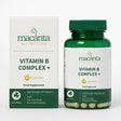 Macanta Nutrition Vitamin B Complex supplement bottle and packaging on a white background