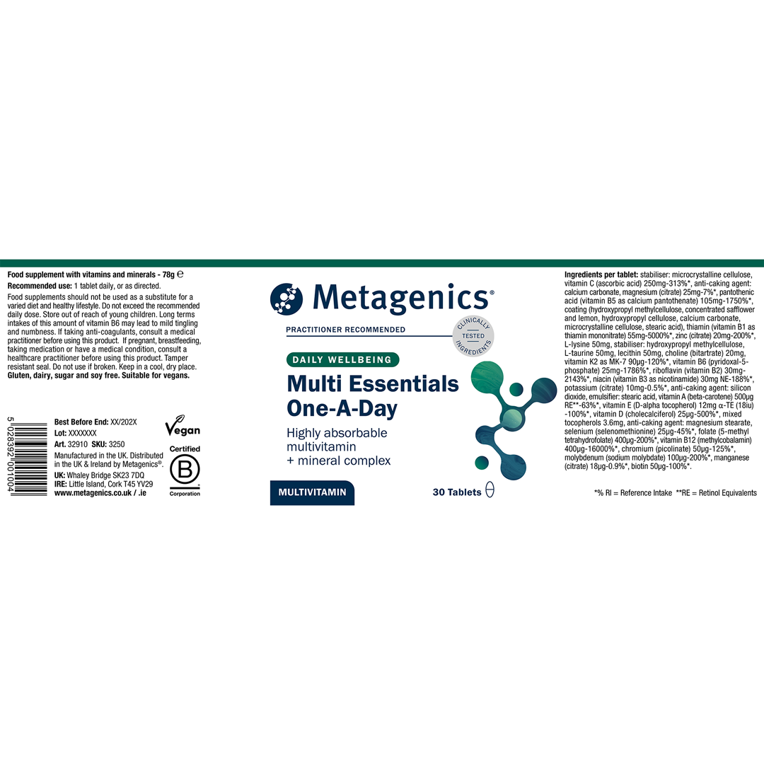 Metagenics Multi One A Day