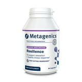 Metagenics Resilience mental wellbeing supplement, 60 capsules to support relaxation and healthy stress response.