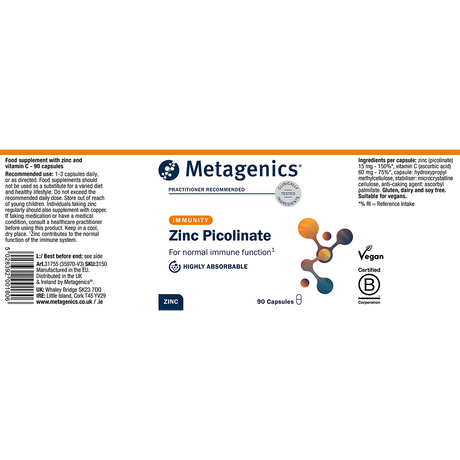 Metagenics Zinc Picolinate 90 caps