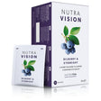 NutraVision Bilberry & Eyebright tea blend by NutraTea, 20 tea bags box and individual sachet for eye health support.