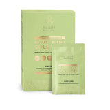 Plent Beauty Care Beauty Blend Collagen in Kiwi Lime flavor, 30 sachets box and individual pack with 5g marine collagen peptides.